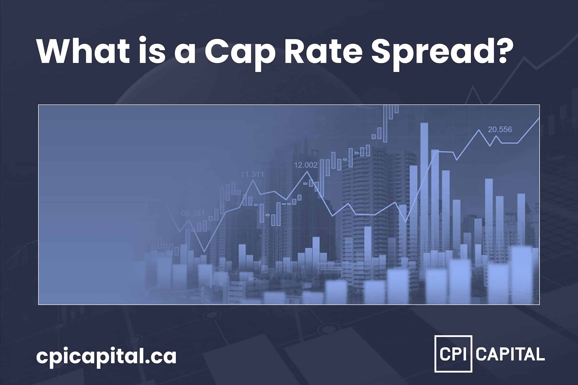 What is a cap rate spread?