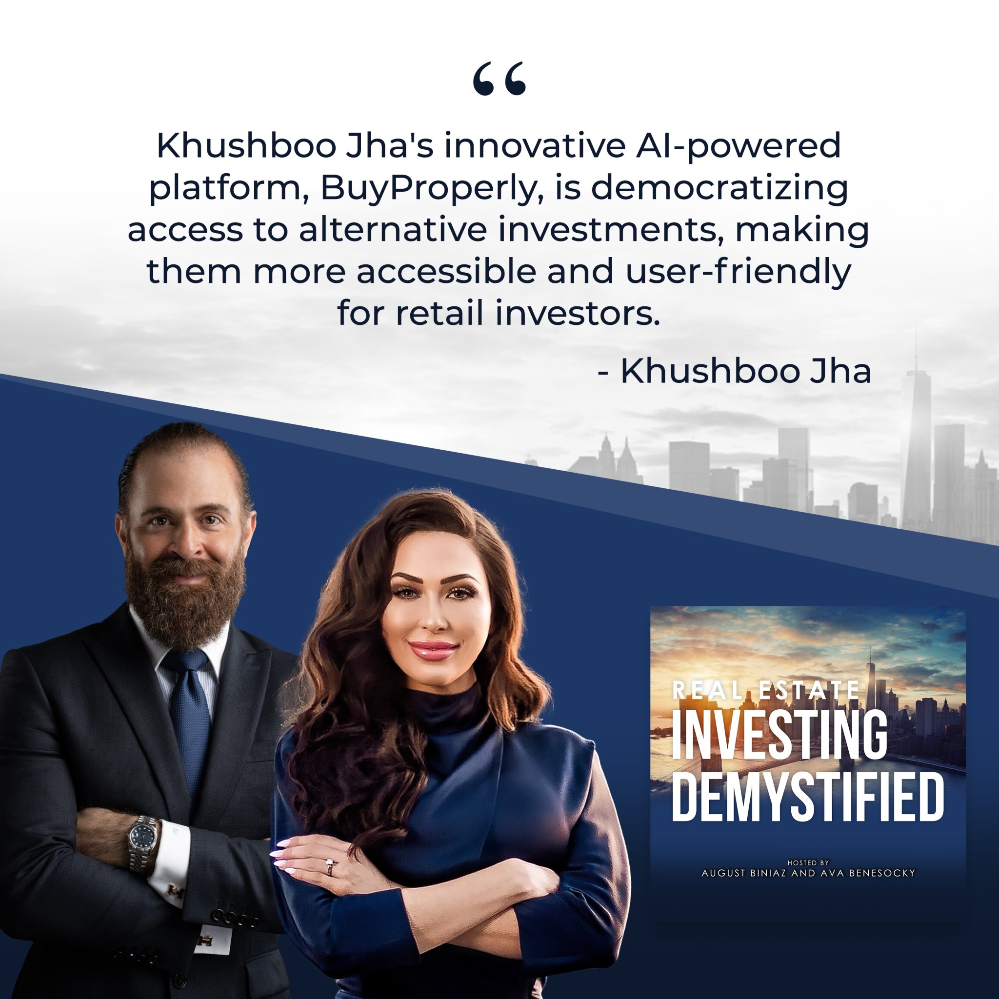 Real Estate Investing Demystified | Khushboo Jha | AI-Powered Crowdfunding