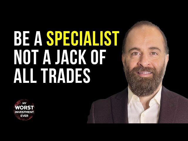 Be a Specialist Not a Jack of All Trades l August Biniaz
