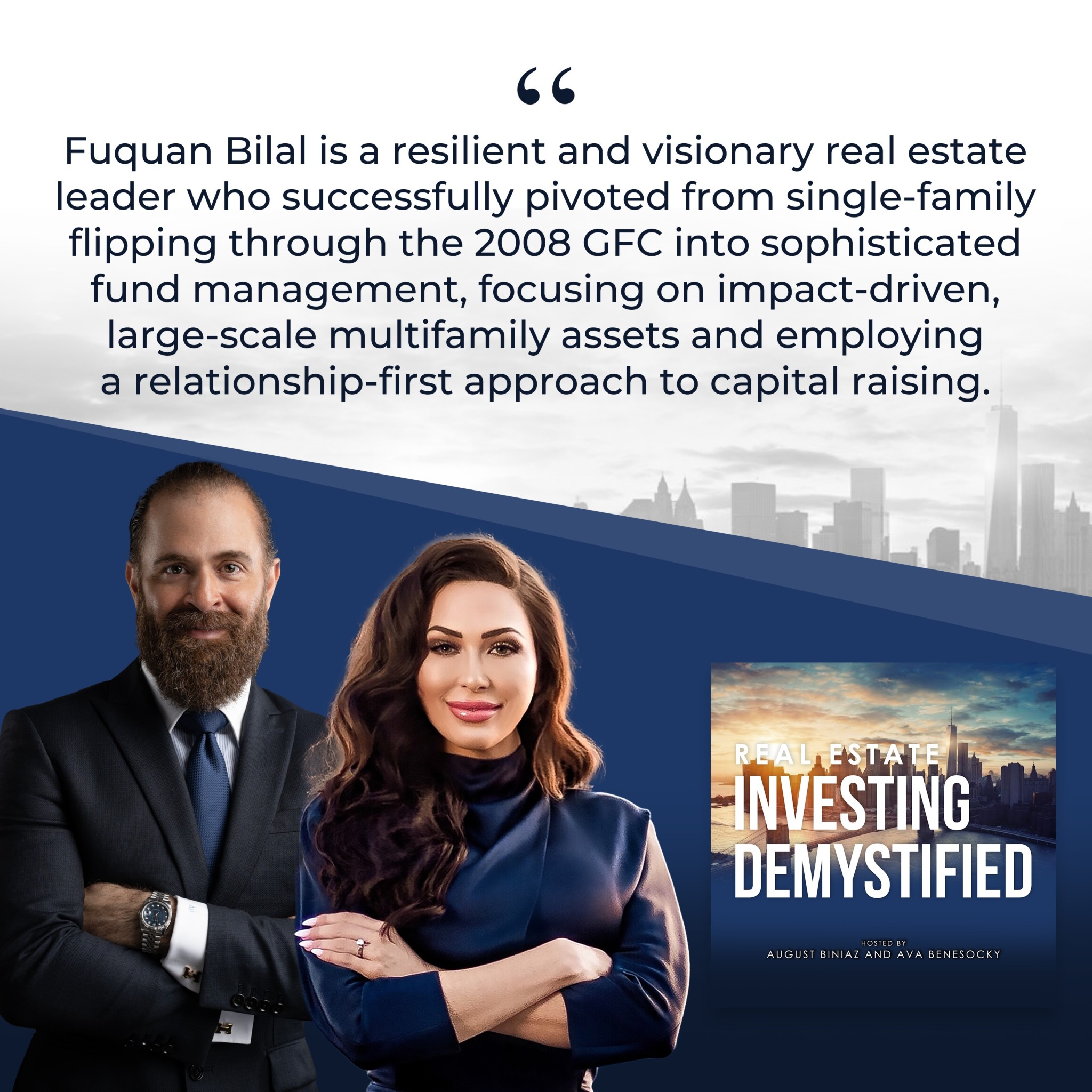 Real Estate Investing Demystified | Fuquan Bilal | Fund Management