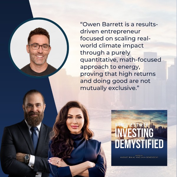 Real Estate Investing Demystified | Owen Barrett | Solar Panels For Apartment