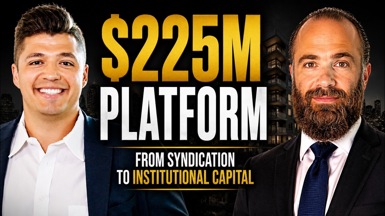 How August Biniaz Built a $225M Real Estate Platform | Syndications to Institutional Capital